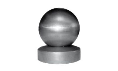 Крышка на столб круглая с шаром  15.200.100