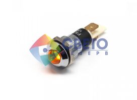 Светодиодный металлический индикаторный светильник 16 мм 5/8 дюйма IP67