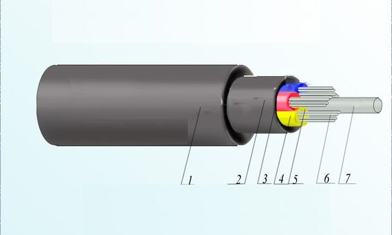 Кабель канализационный оптоволоконный ДПО-П 1,5кН