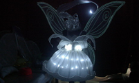 Светодиодное платье и крылья
