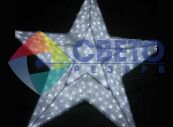 Светодиодная звезда 3D LED-12074 / LED-12075 / LED-12076