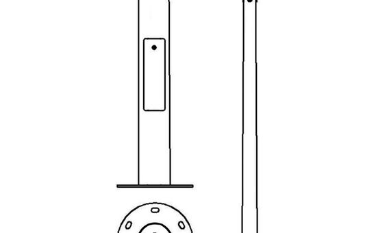 Силовые круглые опоры ОКК-4-5