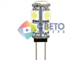 Светодиодная лампа с цоколем G4  12V  1.5W