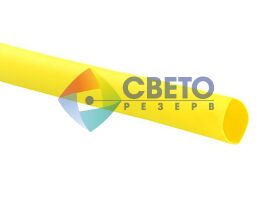 Термоусадочная трубка Светоприбор 6 мм 1 м Желтый